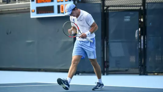 Ian MayewUniversity of North Carolina Men’s Tennis v CalChewning Tennis CenterChapel Hill, NC Sunday, March 1st, 2026 Dalton T. Wainscott