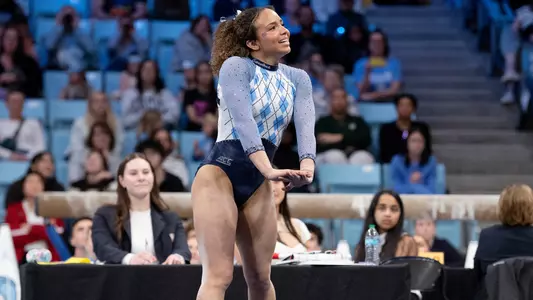 Sydney Seabrooks
floor routine
University of North Carolina Gymnastics v Penn State, Nebraska
Carmichael Arena
Chapel Hill, NC
Friday, March 13, 2026
