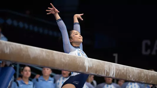 University of North Carolina Gymnastics v Penn State, Nebraska Carmichael Arena Chapel Hill, NC Friday, March 13, 2026