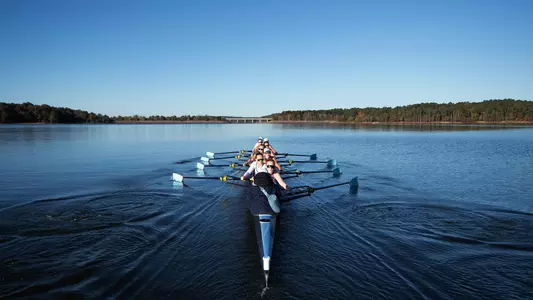 University of North Carolina Rowing training Jordan Lake Chapel Hill, NC Thursday, October 23, 2025