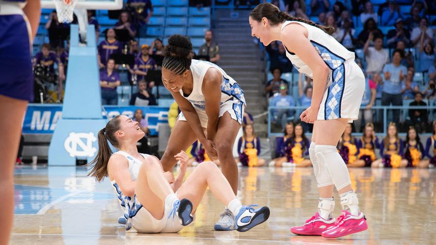 UNC Women's Basketball Rolls Past Western Illinois In NCAA Tournament Opener UNC Women's Basketball Rolls Past Western Illinois In NCAA Tournament Opener