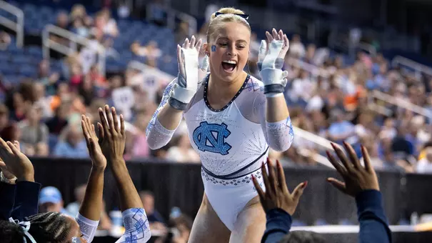 Claire Stippich
uneven bars
University of North Carolina Gymnastics v Pitt
ACC Championships
First Horizon Coliseum
Greensboro, NC
Saturday, March 21, 2026