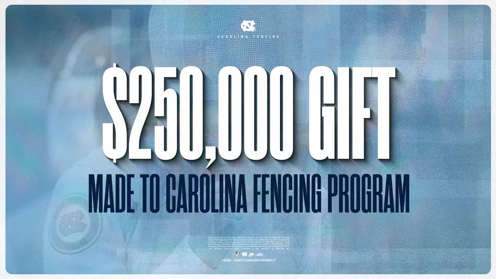 UNC Fencing Receives $250,000 Gift UNC Fencing Receives $250,000 Gift