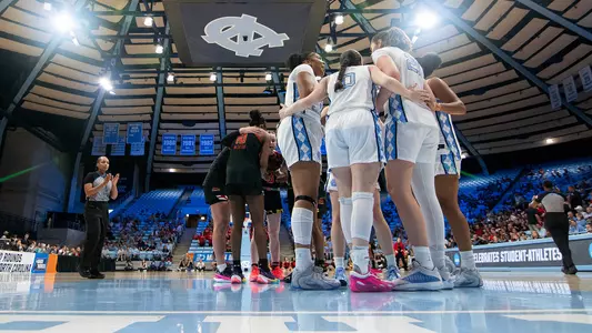 huddle
University of North Carolina Womenís Basketball v Maryland
NCAA Tournament
Carmichael Arena
Chapel Hill, NC
Sunday, March 22, 2026