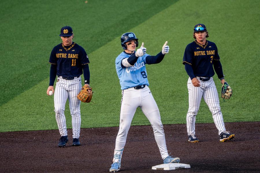 No. 13 UNC Baseball Wins Both Ends Of Doubleheader At No. 23 Notre Dame No. 13 UNC Baseball Wins Both Ends Of Doubleheader At No. 23 Notre Dame