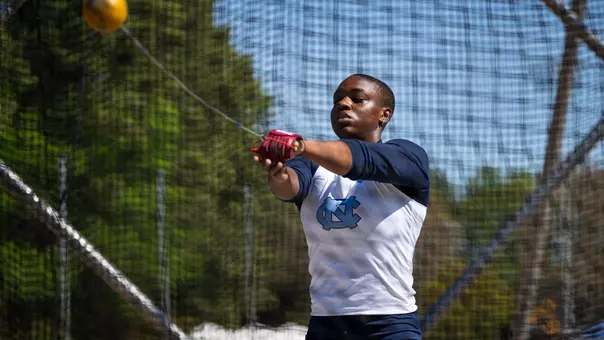 Kosi Umerah PRs at Duke Invite in the Women's Hammer