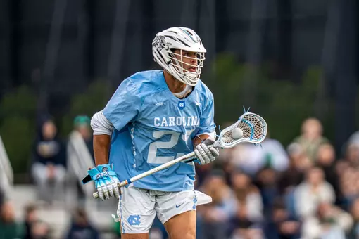 Ty English
University of North Carolina Men’s Lacrosse v Notre Dame
Arlotta Family Stadium
Notre Dame, IN
Saturday, April 11th, 2026
Ernesto Huizar
