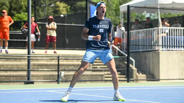 Anthony Wright
University of North Carolina Men’s Tennis v Clemson
ACC Championships
Cary Tennis Park
Cary, NC
Thursday, April 16th, 2026
Dalton Wainscott