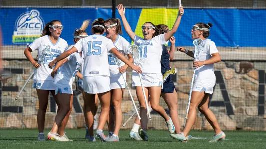 celebration
University of North Carolina Women’s Lacrosse v Syracuse
ACC Tournament
American Legion Memorial Stadium
Charlotte, NC
Friday, April 24, 2026