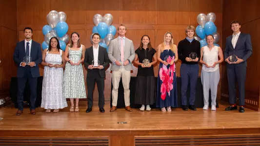 Top 10 Scholar Athletes
Academic Awards Luncheon
University of North Carolina Athletics
Alumni Center
Chapel Hill, NC
Tuesday, April 28, 2026