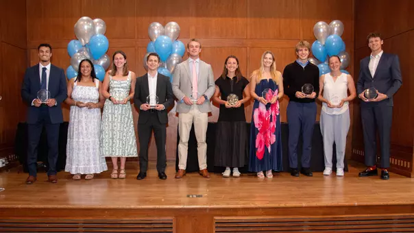 Top 10 Scholar Athletes
Academic Awards Luncheon
University of North Carolina Athletics
Alumni Center
Chapel Hill, NC
Tuesday, April 28, 2026
