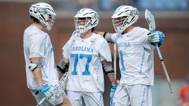 Dominic Pietramala, Mason Szewczyk, James Matan
University of North Carolina Men’s Lacrosse v Syracuse
Dorrance Field
Chapel Hill, NC
Saturday, April 4, 2026