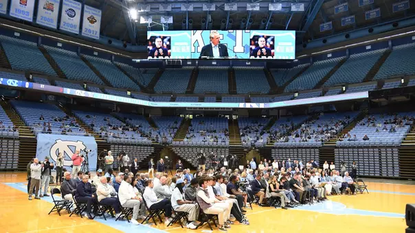 Michael Malone 2026 University of North Carolina Men’s Basketball Media & Communications Center Chapel Hill, NC Tuesday, April 7, 2026