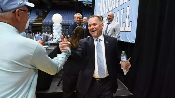 Michael Malone 2026 University of North Carolina Men’s Basketball Media & Communications Center Chapel Hill, NC Tuesday, April 7, 2026