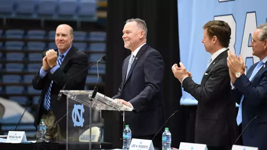 Michael Malone 2026 University of North Carolina Men’s Basketball Media & Communications Center Chapel Hill, NC Tuesday, April 7, 2026