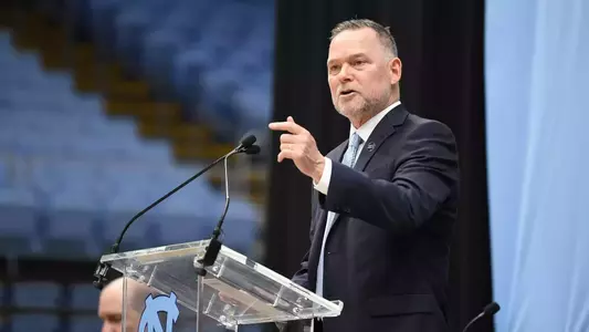 Michael Malone 2026 University of North Carolina Men’s Basketball Media & Communications Center Chapel Hill, NC Tuesday, April 7, 2026