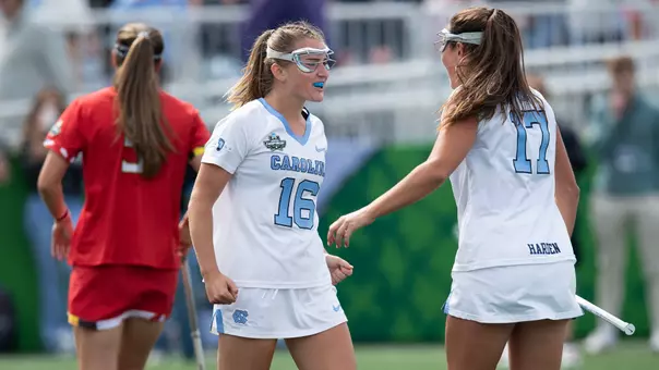 Addison Pattillo, Kaleigh Harden
University of North Carolina Women’s Lacrosse v Maryland
NCAA Final Four
Northwestern Medicine Field at Martin Stadium
Evanston, Illinois
Friday, May 22, 2026