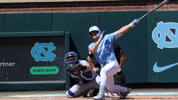 One out later, Macon Winslow (6) belts a two-run, 416-foot homer to center for an 8-0 lead.