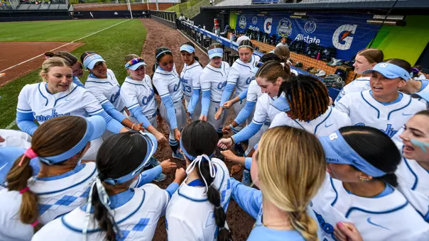 Huddle
University of North Carolina Softball v Clemson
ACC Tournament
Palmer Park
Charlottesville, VA
Wednesday, May 6th, 2026