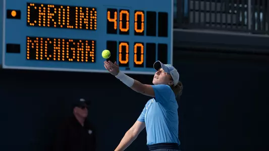 Reese Brantmeier
University of North Carolina Women’s Tennis v Michigan
NCAA Super Regional
Chewning Tennis Center
Chapel Hill, NC
Friday, May 8, 2026
