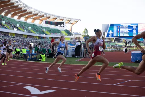 Makayla Paige Advances to 800m finals