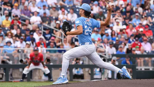 Jason DeCaro
University of North Carolina Baseball v Ole Miss
NCAA Tournament
College World Series
Charles Schwab Field Omaha
Ohama, NE
Friday, June 12, 2026