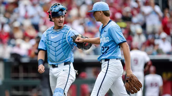 Caden Glauber, Colin Hynek
University of North Carolina Baseball Oklahoma
NCAA Tournament
College World Series
Charles Schwab Field
Omaha, NE
Sunday, June 21, 2026