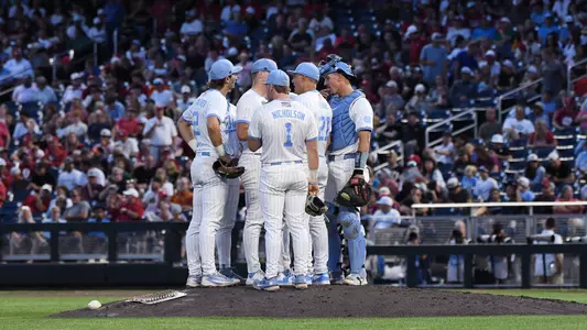 huddle
University of North Carolina Baseball Oklahoma
NCAA Tournament
College World Series
Charles Schwab Field
Omaha, NE
Monday, June 22, 2026