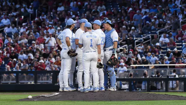 huddle
University of North Carolina Baseball Oklahoma
NCAA Tournament
College World Series
Charles Schwab Field
Omaha, NE
Monday, June 22, 2026