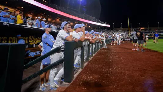 postgame
University of North Carolina Baseball Oklahoma
NCAA Tournament
College World Series
Charles Schwab Field
Omaha, NE
Monday, June 22, 2026