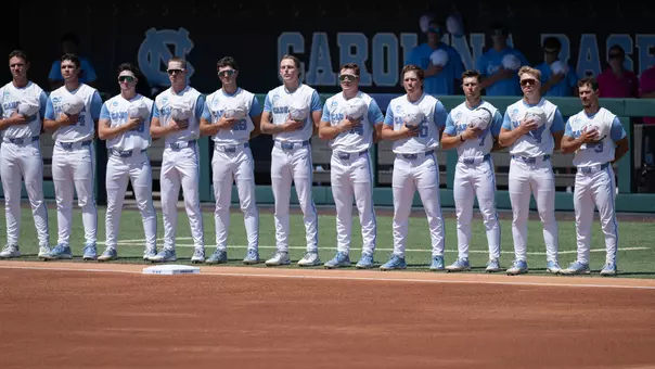 national anthem
University of North Carolina Baseball v USC; University of Southern California
NCAA Tournament
Super Regionals
Boshamer Stadium
Chapel Hill, NC
Friday, June 5, 2026