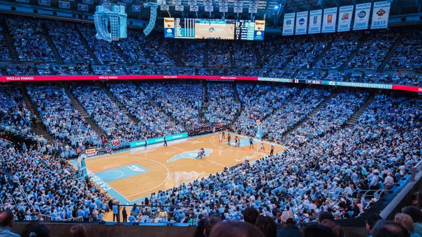 Smith Center wide pano vs. Duke 2026