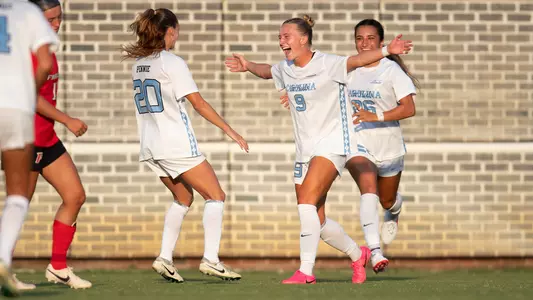 Hope Munson, celebration
University of North Carolina Women’s Soccer v Fairfield University
Dorrance Field
Play2Dream Stadium
Chapel Hill, NC
Thursday, August 13, 2026