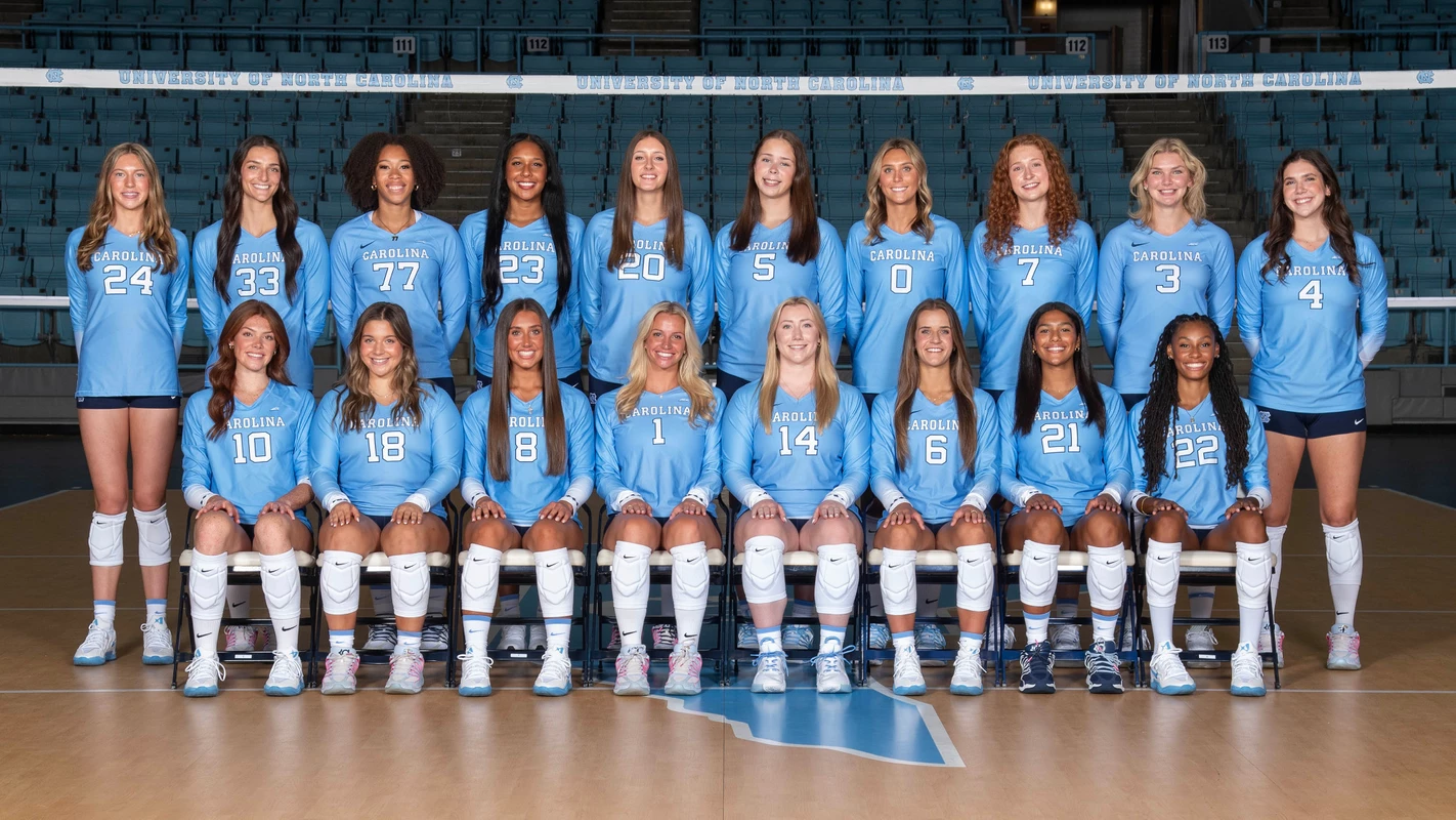2026 team
University of North Carolina Volleyball
Carmichael Arena
Chapel Hill, NC
Friday, August 7, 2026