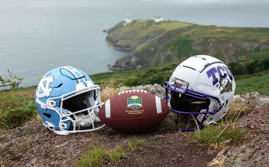 Helmet Matchup for Aer Lingus Classic Versus TCU