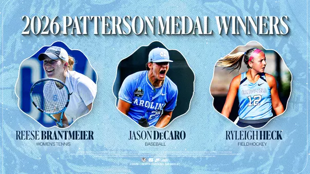 Patterson Medal 2026 graphic Brantmeier, DeCaro, Heck