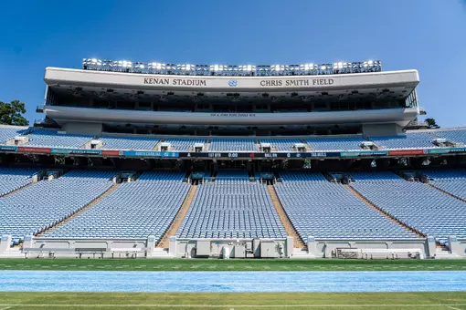 Kenan Stadium Pope Box