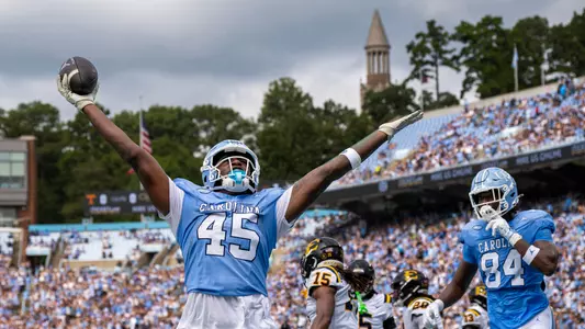 Jelani Thurman
University of North Carolina Football v East Tennessee State; ETSU
Kenan Stadium
Chapel Hill, NC
Saturday, September 12, 2026