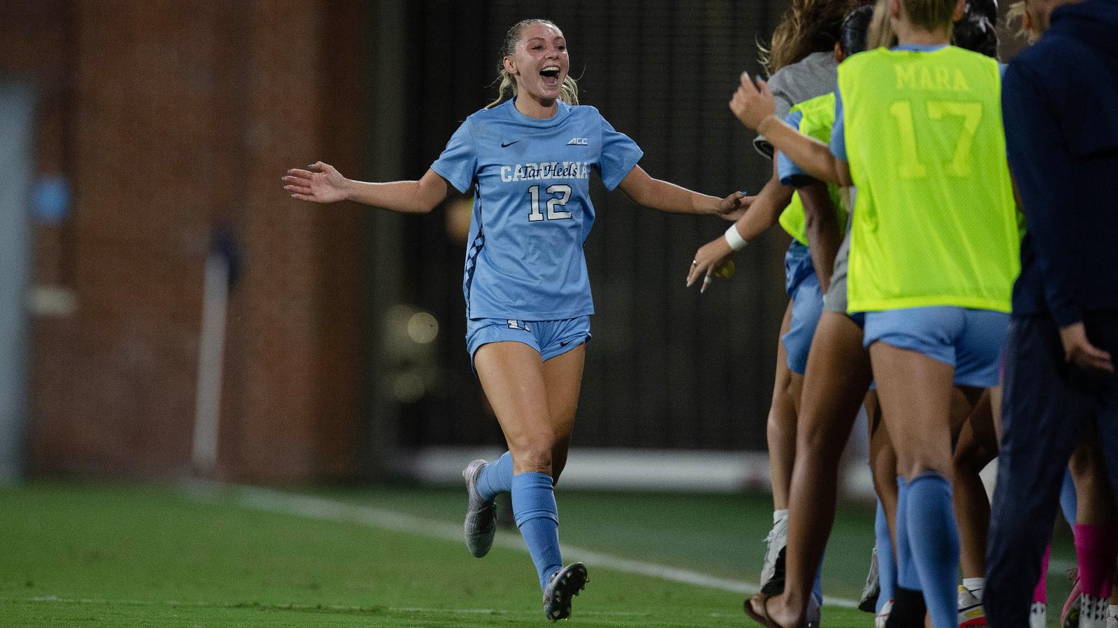 No. 7 Carolina women's soccer hosts Alcorn State in nonconference finale Sunday; Tar Heels ride five-game winning streak into first-ever meeting