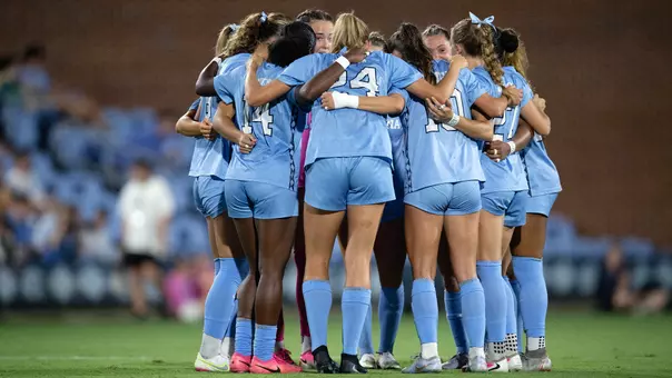 huddle
University of North Carolina Women’s Soccer v Duke
Dorrance Field
Chapel Hill, NC
Thursday, September 17, 2026