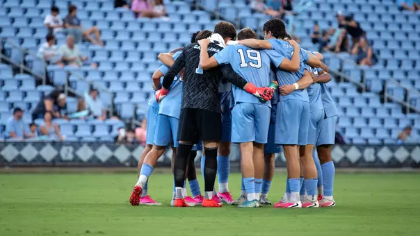 huddle
University of North Carolina Men’s Soccer v Clemson
Dorrance Field
Chapel Hill, NC
Saturday, September 19, 2026