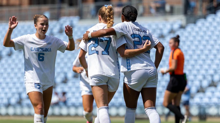 No. 7 UNC Women's Soccer Shuts Out Alcorn State In Non-Conference Finale, 5-0 No. 7 UNC Women's Soccer Shuts Out Alcorn State In Non-Conference Finale, 5-0