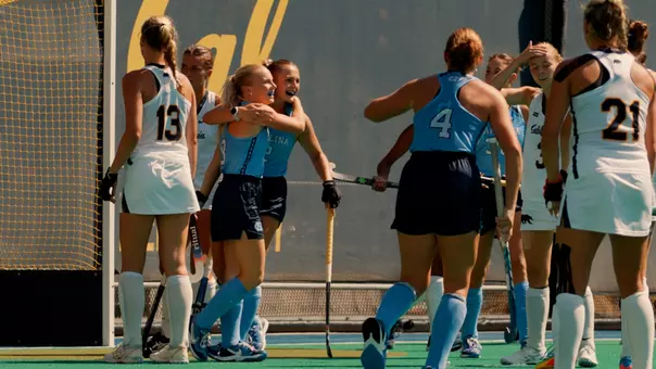 Reese Anetsberger & Charly Bruder celebrate at Cal