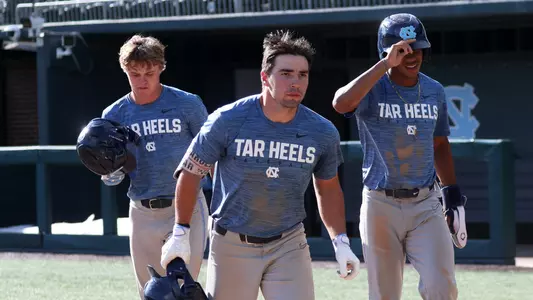Tyler Howe (12) after his home run.