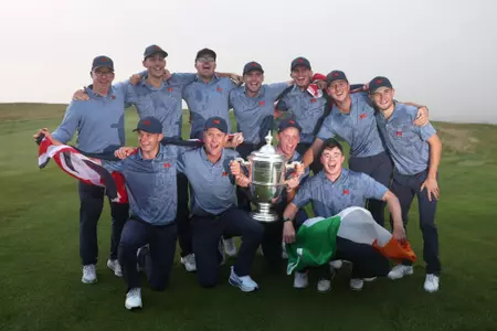 Walker Cup With Trophy