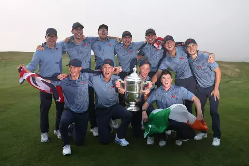 Walker Cup With Trophy