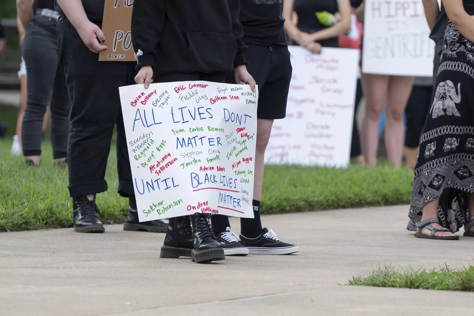 UNC Asheville BLM Rally