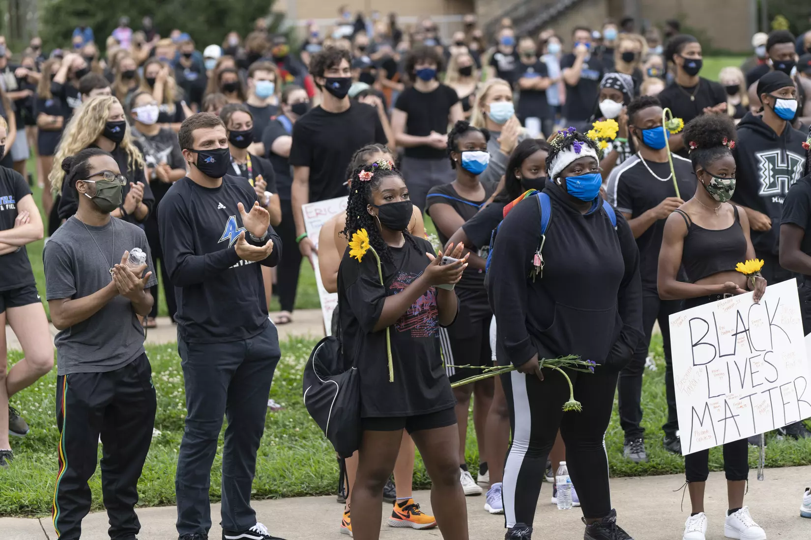 UNC Asheville BLM Rally