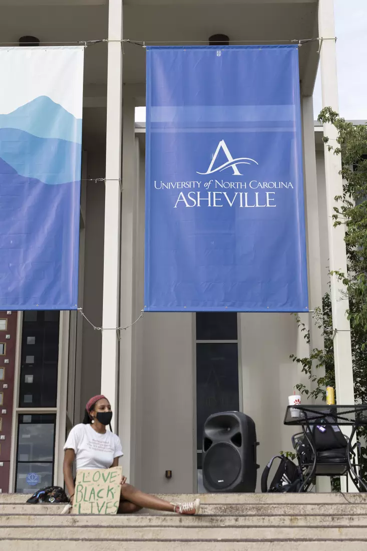 UNC Asheville BLM Rally