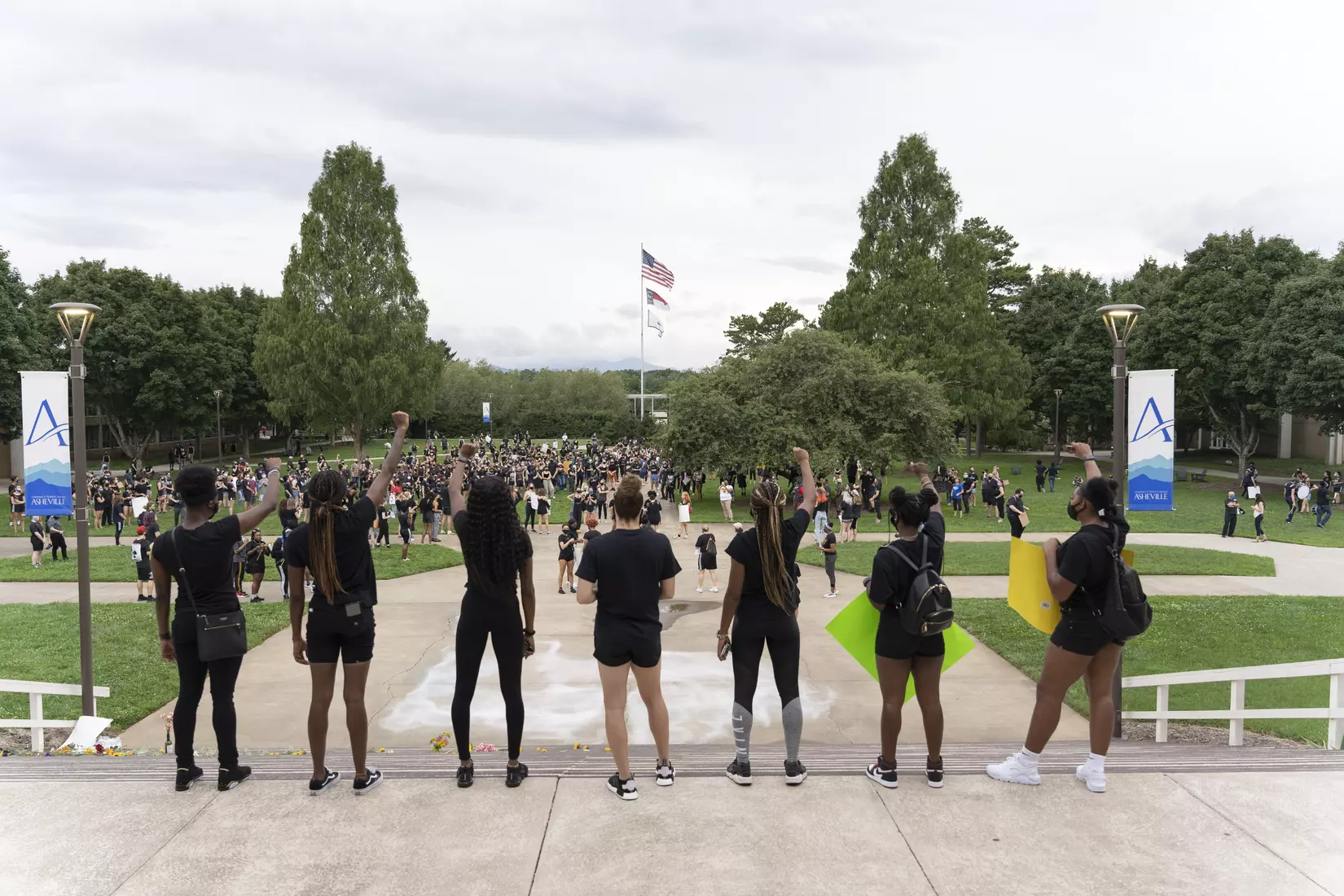 UNC Asheville BLM Rally